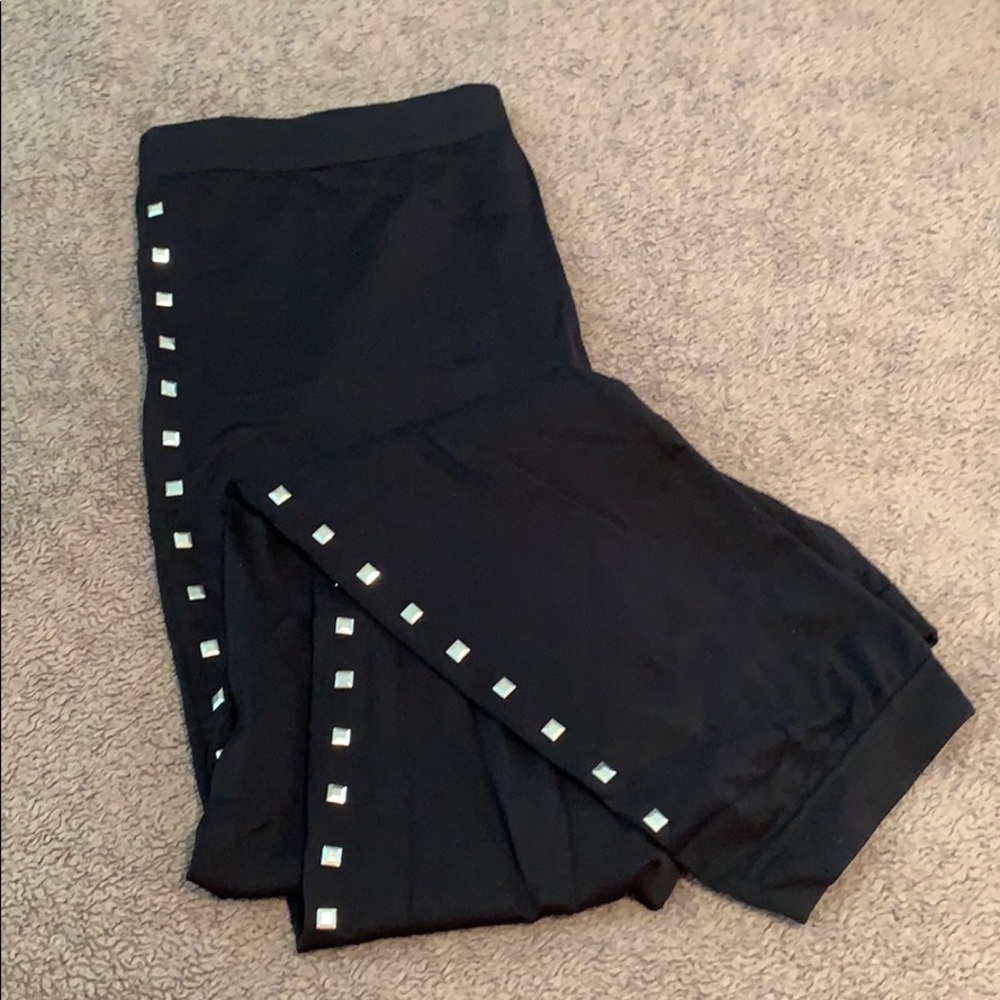 Miley Cyrus & Max Azria Black Leggings